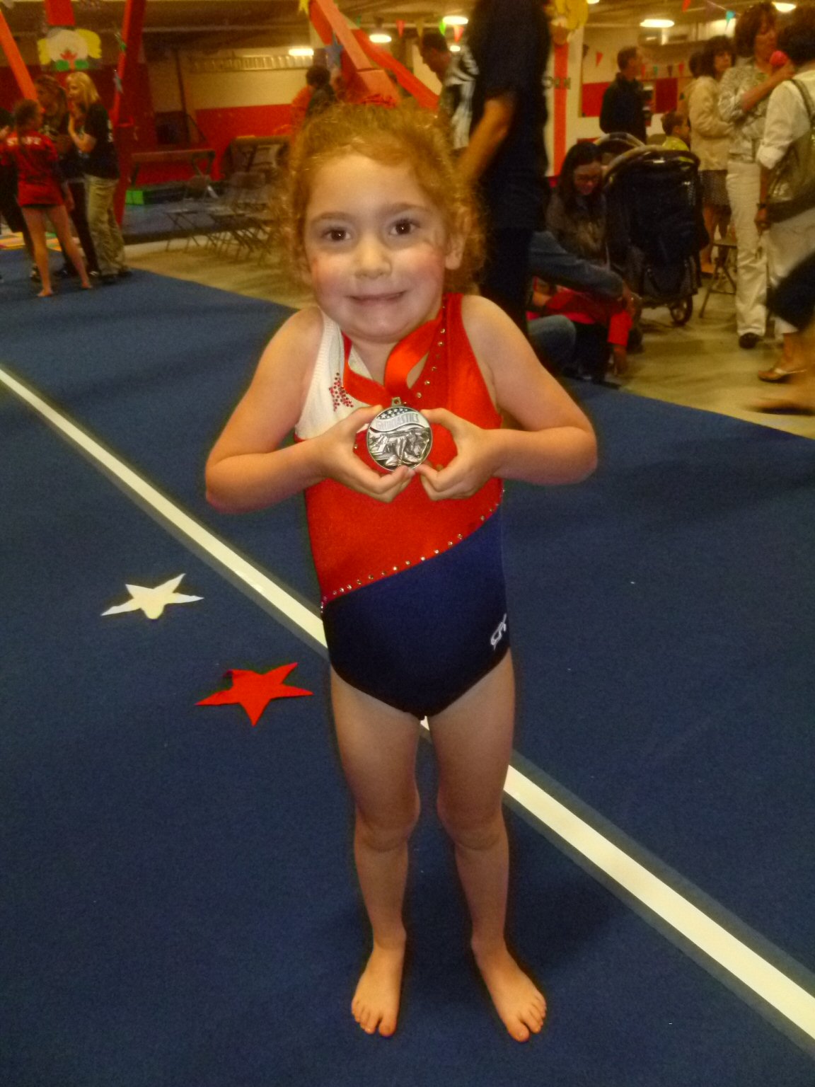 Evan and Lauren's Cool Blog 6/11/11 Lauren's Gymnastics Show Under