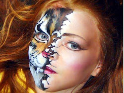 halloween face paint costume easy painting minute last makeup costumes awesome designs tiger cool paintings fun kitty scary facepainting painted
