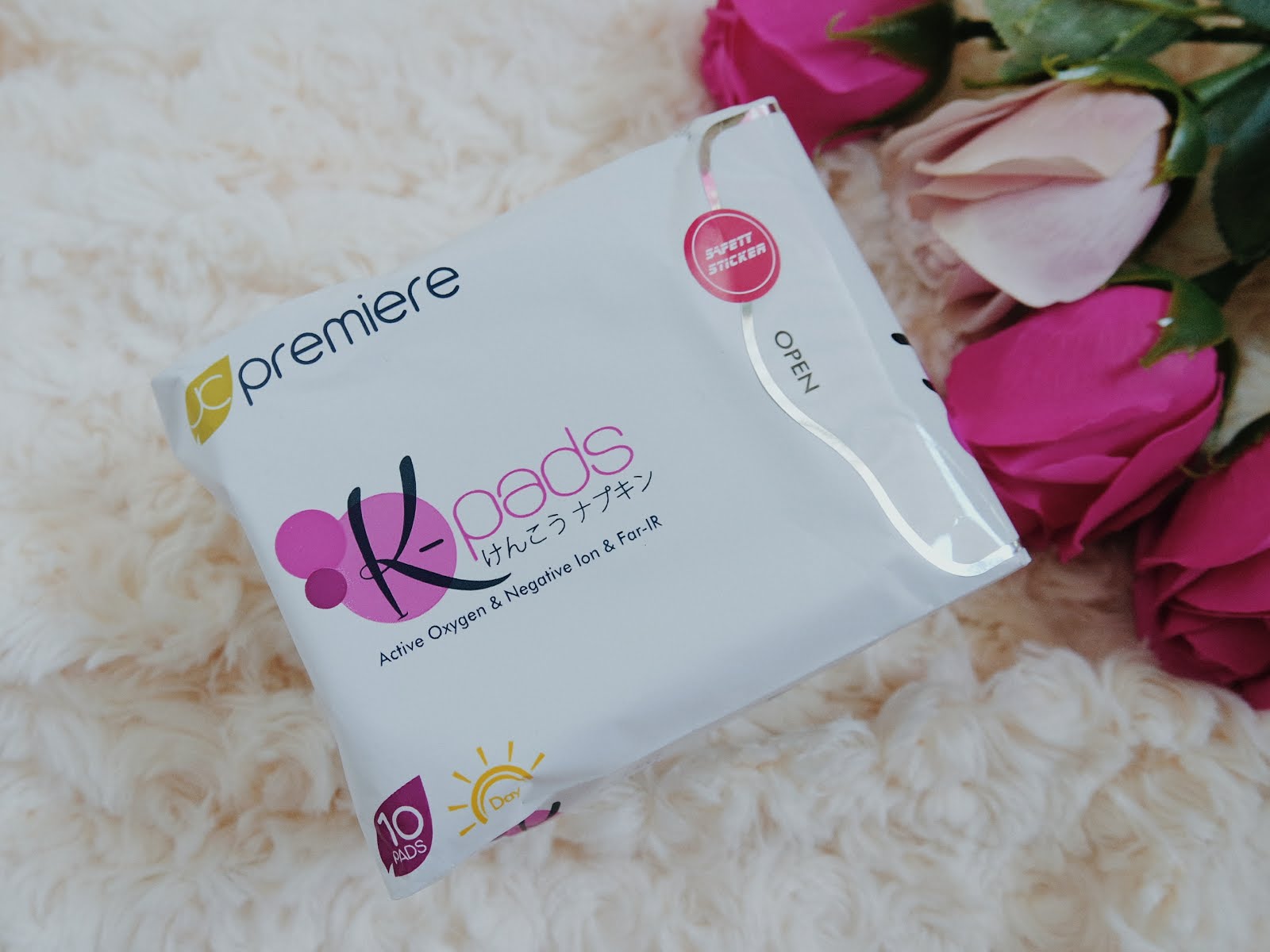 No More Pain with KPads Napkin with Negative Ion (JC Premiere) pinkislovebynix