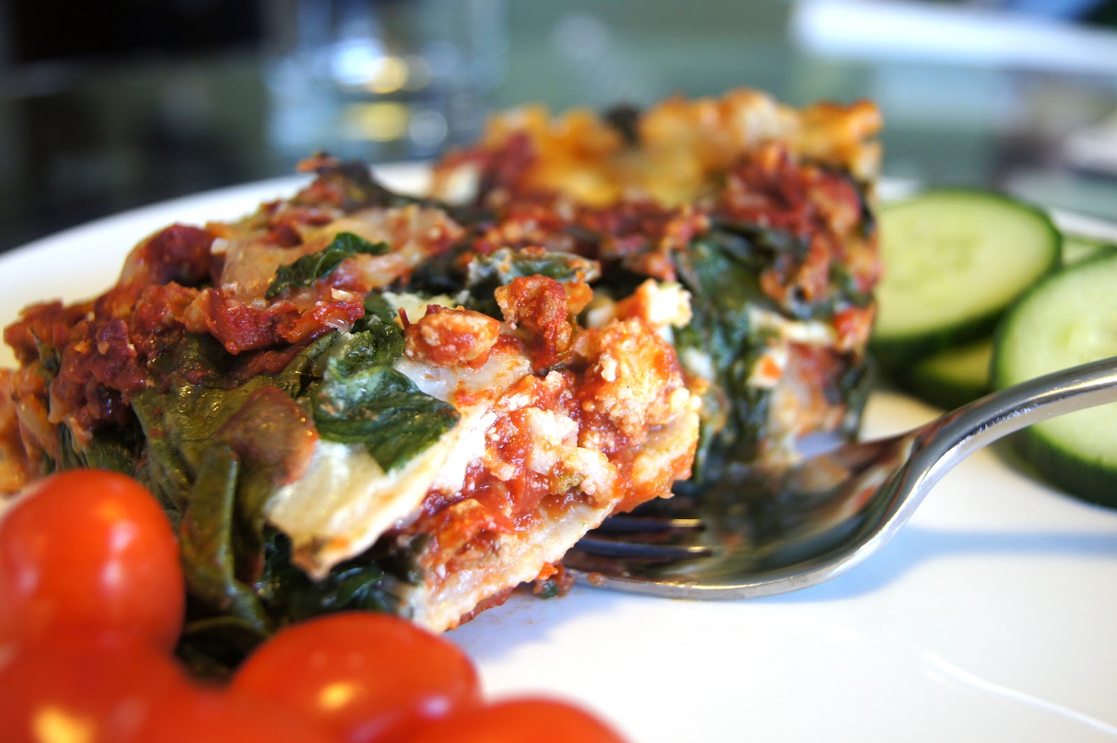 Eating Well, while Gluten Free Turkey Spinach Lasagne