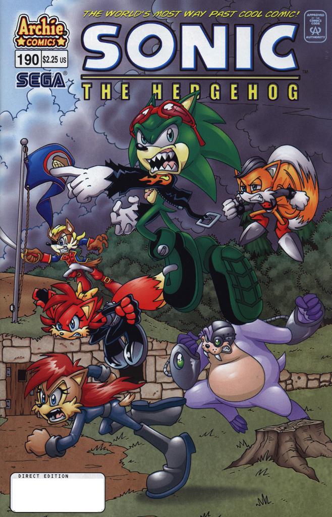 Read online Sonic The Hedgehog comic -  Issue #190 - 1