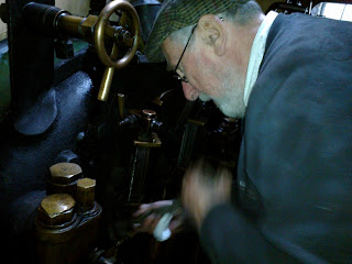 Young Bob replacing washout plugs in Renishaw Ironworks No.6