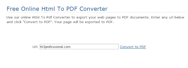  Free Online Html To PDF Converter