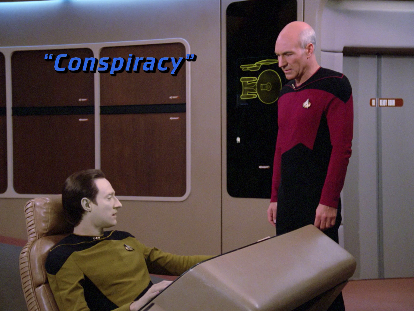 Addicted to Star Trek Episode Review  Conspiracy (Next Generation