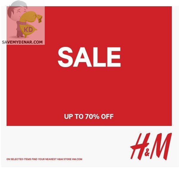 H & M Kuwait - Upto 70% OFF