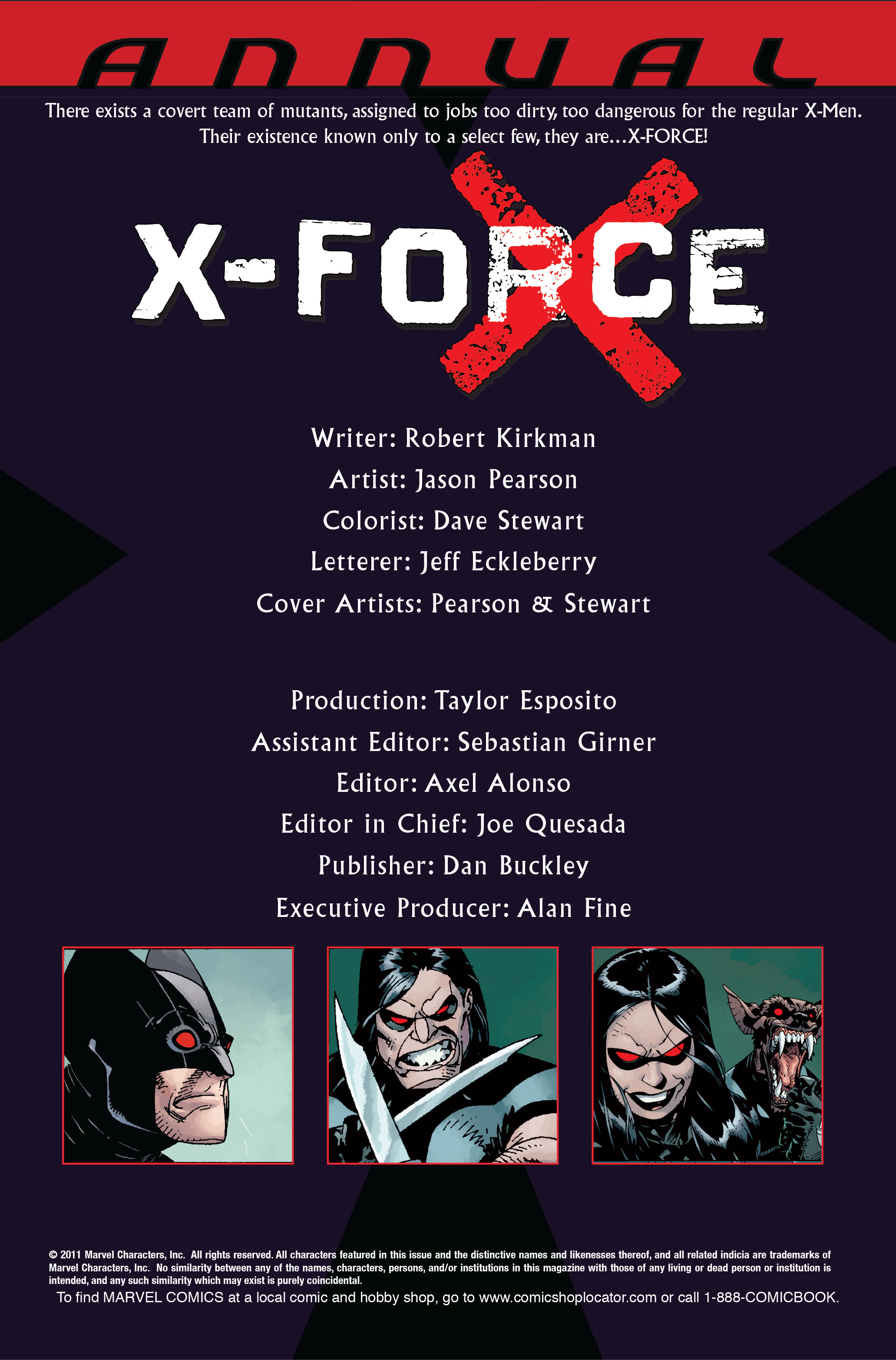 Read online X-Force (2008) comic -  Issue # Annual 1 - 2
