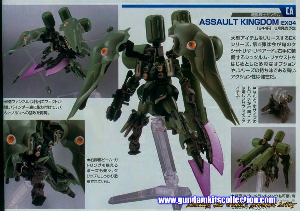 Gundam Assault Kingdom EX04: Kshatriya Repaired - Release Info