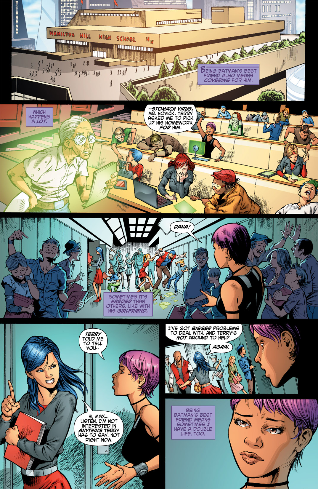 Read online Batman Beyond (2011) comic -  Issue #4 - 5