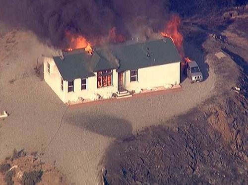 Southern California fires today: Silver fire damage photo Southern_California_fires_today_Silver_fire_photo