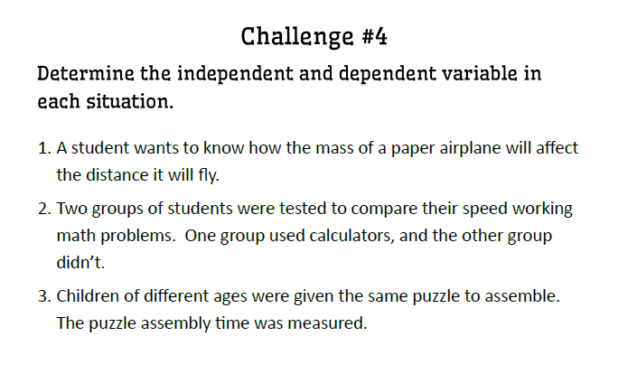 Math = Love: Ghosts in the Graveyard Game: Independent and Dependent
