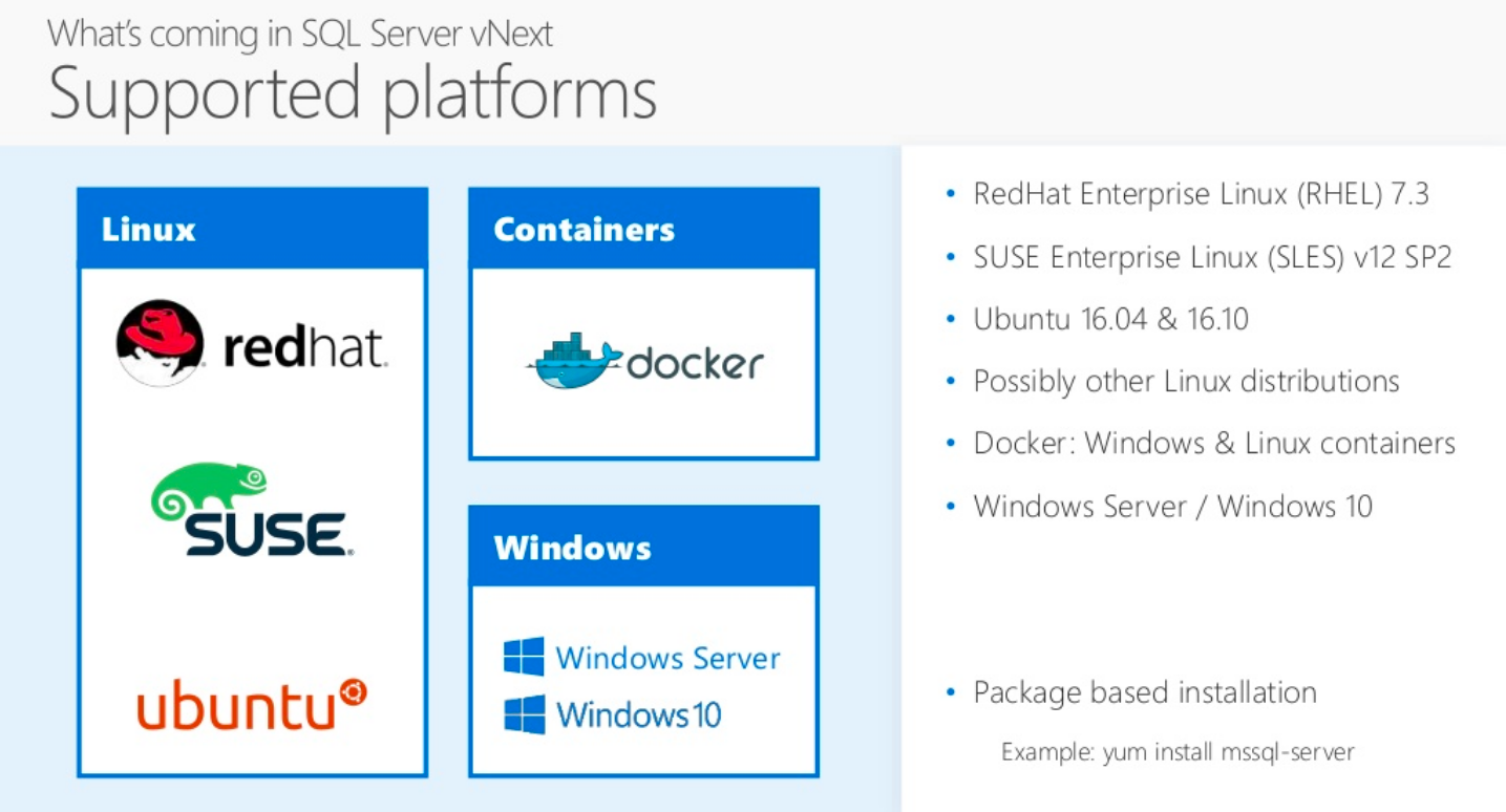linux sql server linux sql server