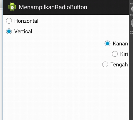 Tutorial Android 6 Cara Membuat Radio Button Kapalomen