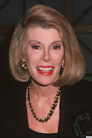 Picture of Comedian Joan Rivers who struggled with bulimia for years