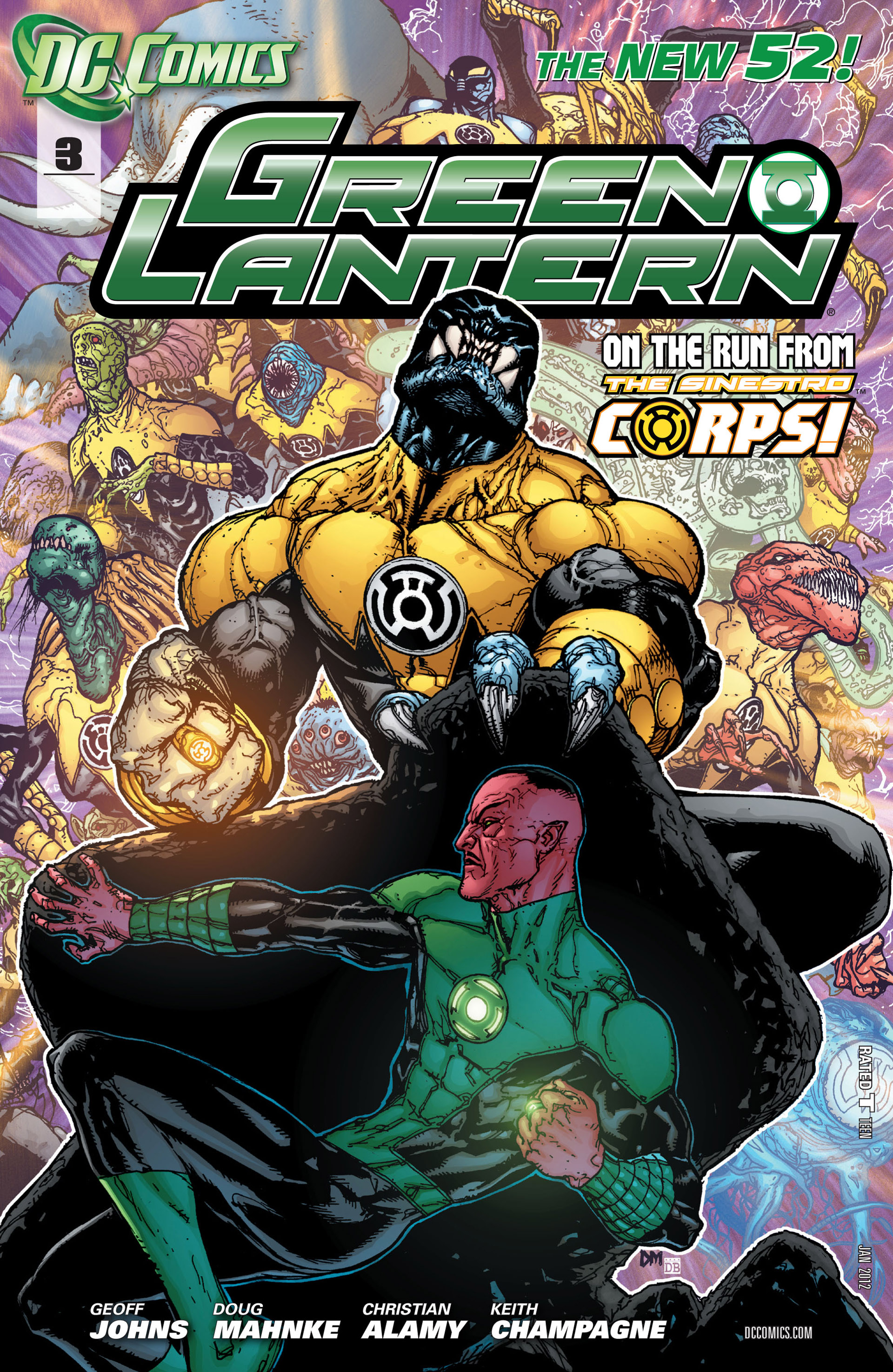 Green Lantern (2011) issue 3 - Page 1