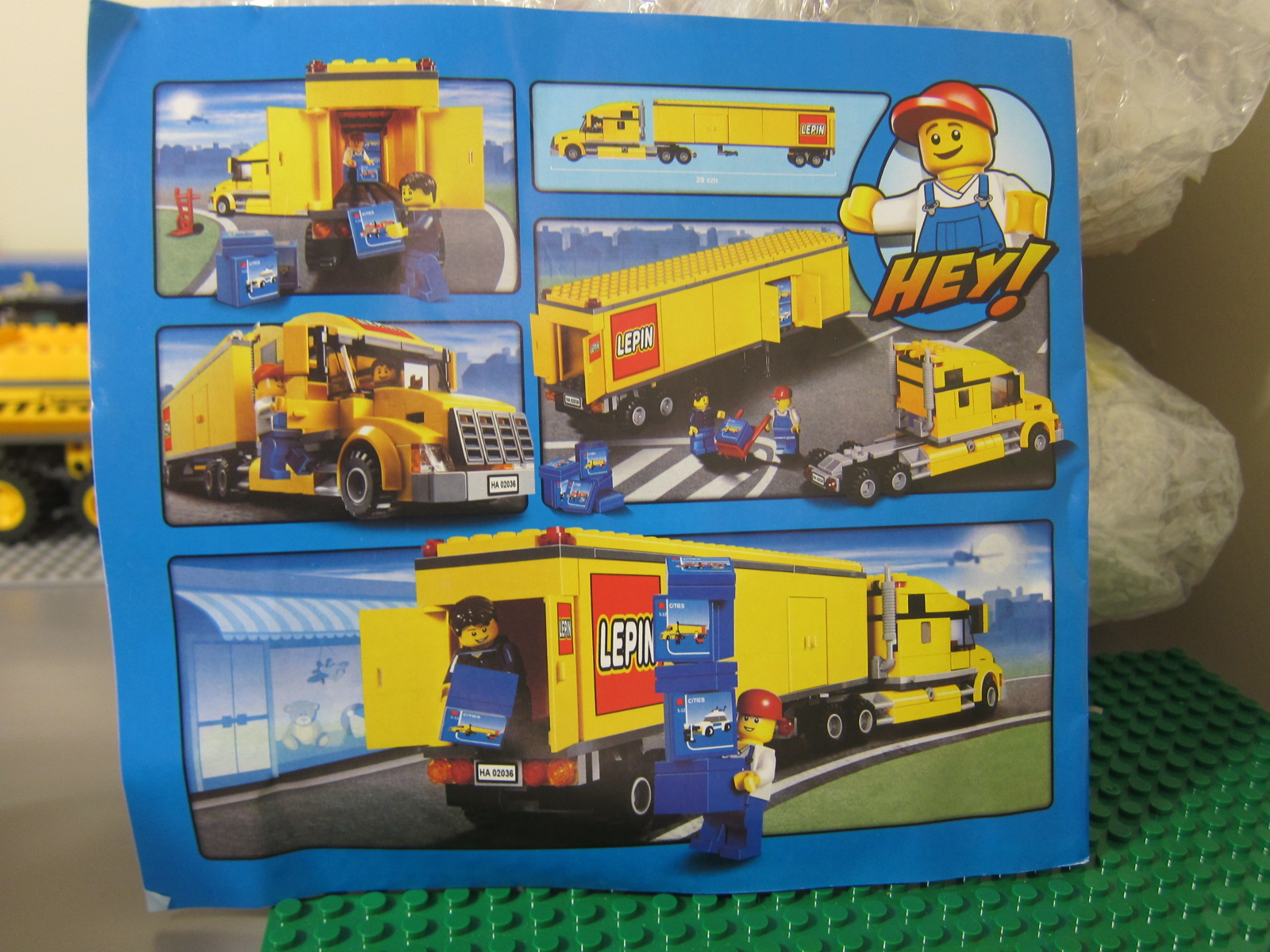 It's Lego: Lepin 02036 Not City Truck Review