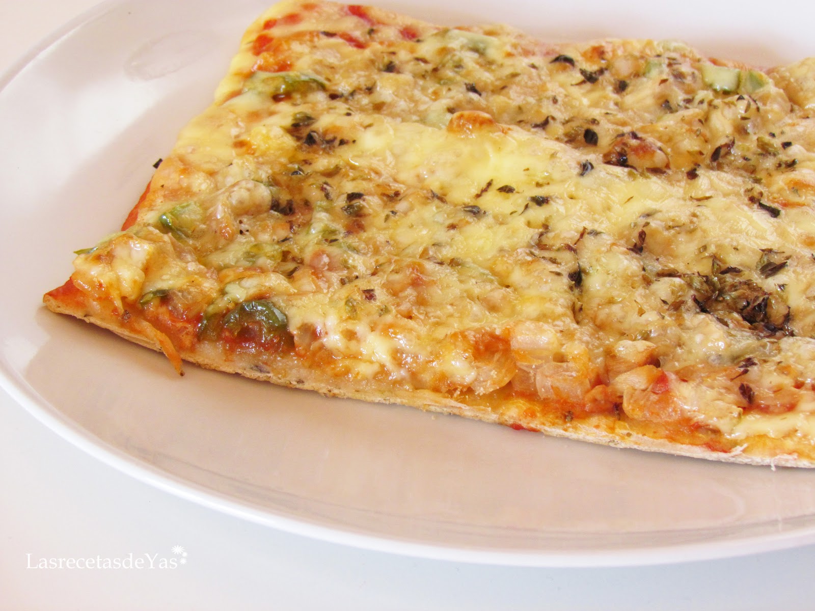 Las recetas de Yas Pizza de Orégano