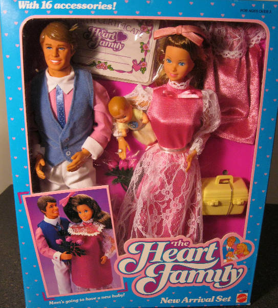 la familia heart barbie