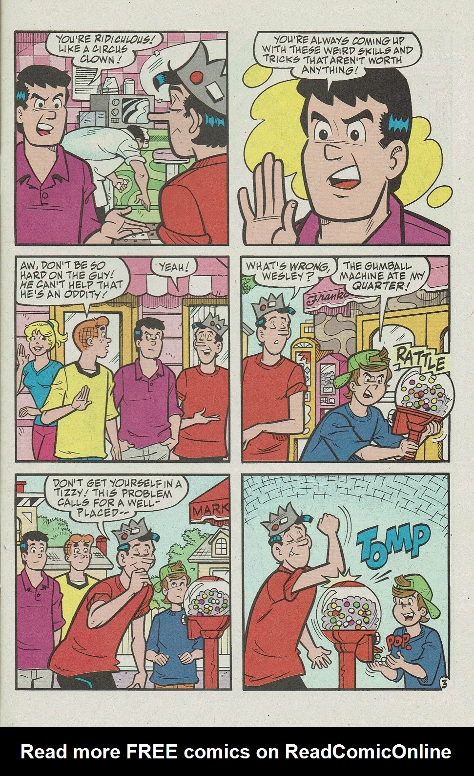 Read online Archie's Pal Jughead Comics comic -  Issue #183 - 5