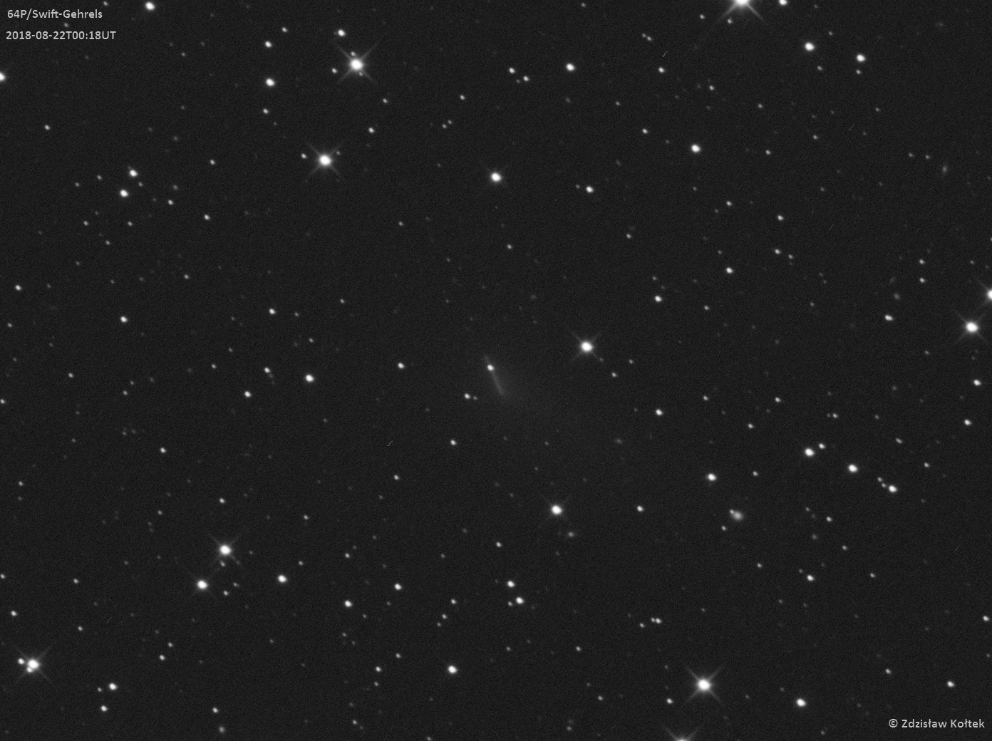 Astronomia Amatorska 64P/SwiftGehrels (20180822)
