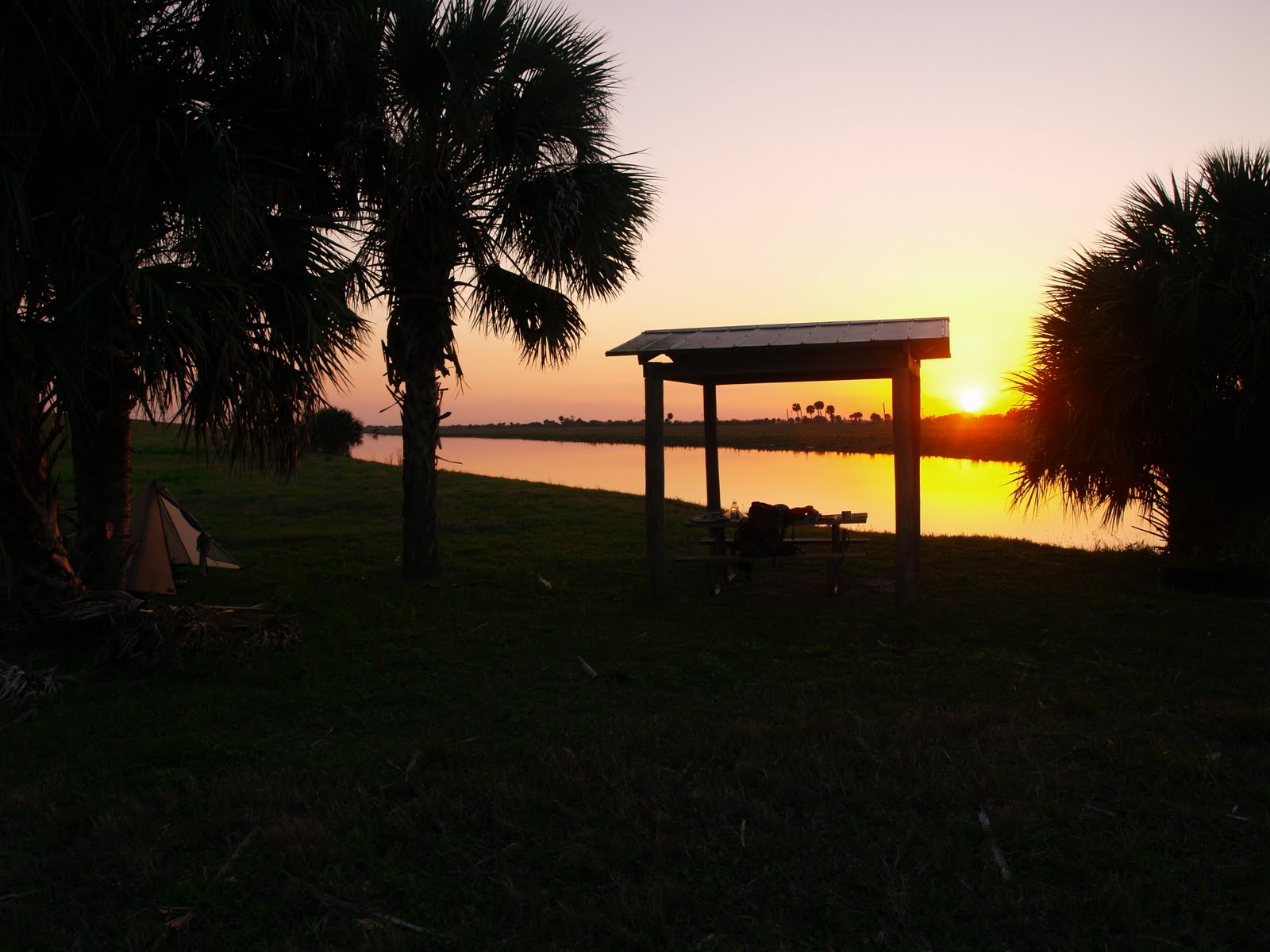The Florida National Scenic Trail 2011 Moore Haven RV Resort/Marina to