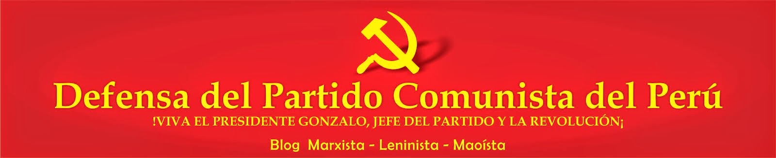 Defensa del Partido Comunista del Perú