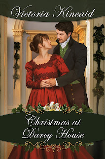 Book cover: Christmas at Darcy House by Victoria Kincaid