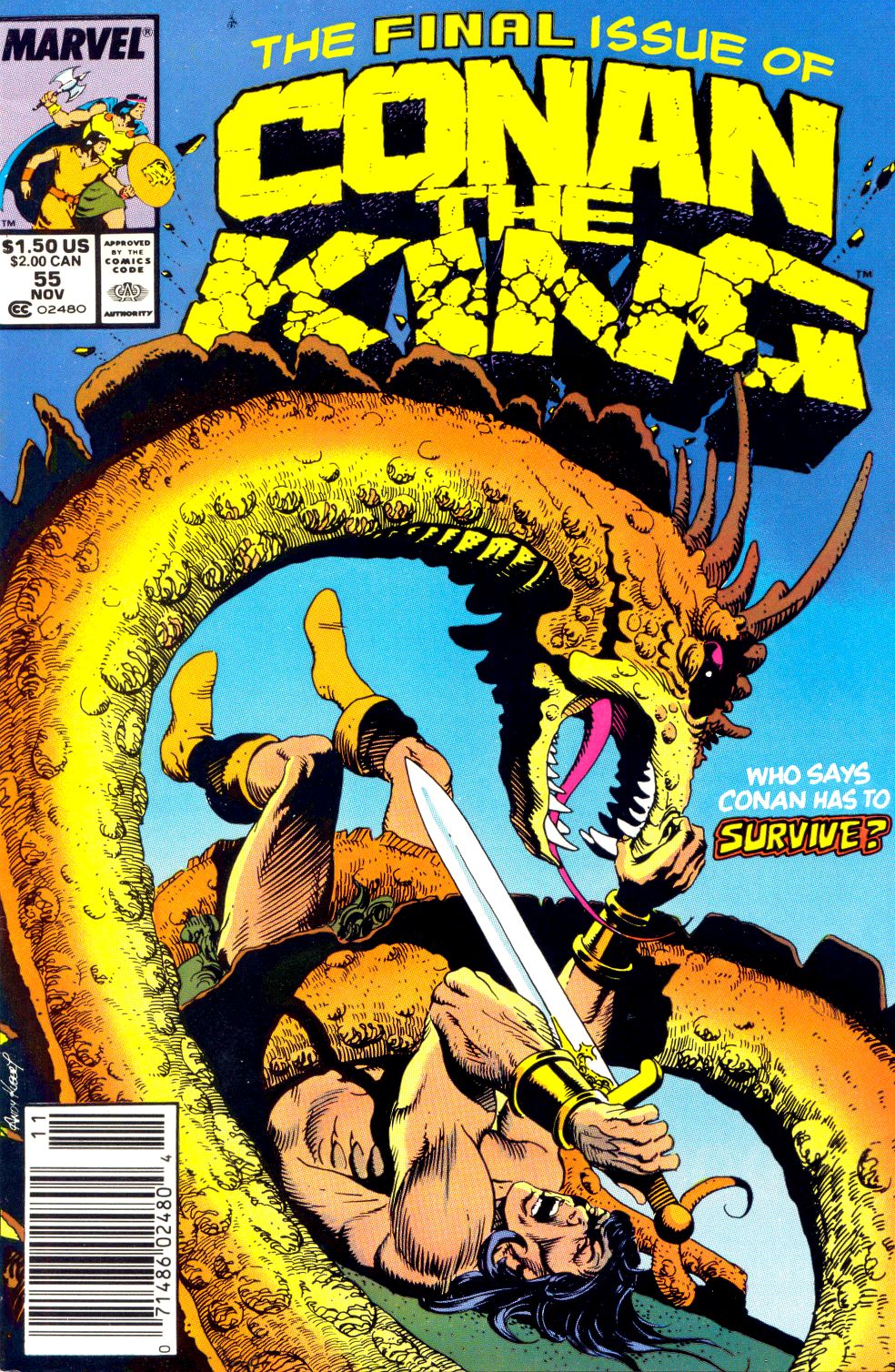 Read online Conan the King comic -  Issue #55 - 1