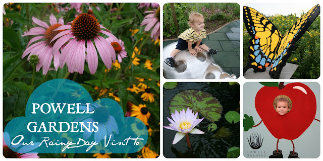 Our Rainy Day Trip to Powell Gardens: Part One // Learn through Nature