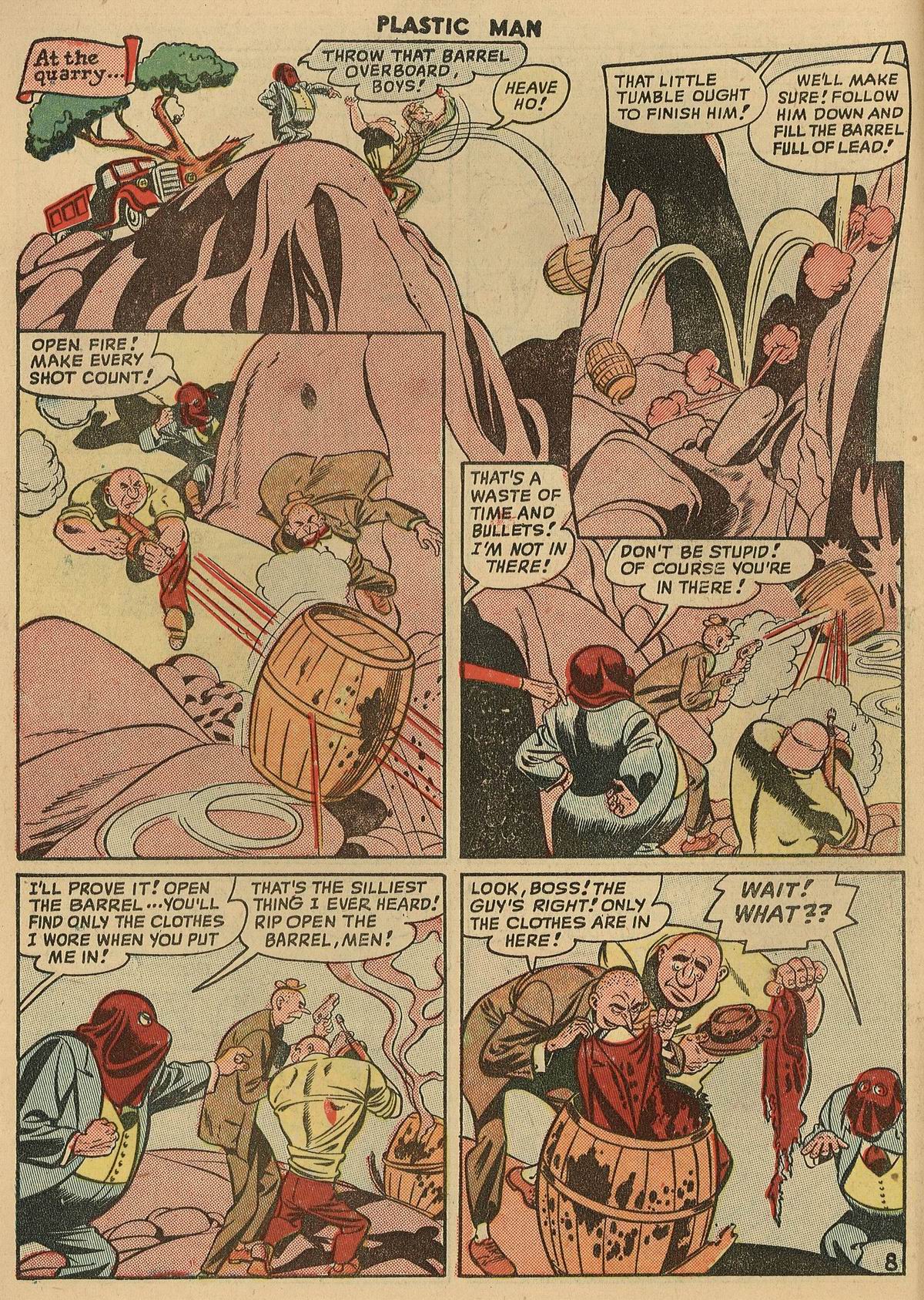 Read online Plastic Man (1943) comic -  Issue #16 - 11