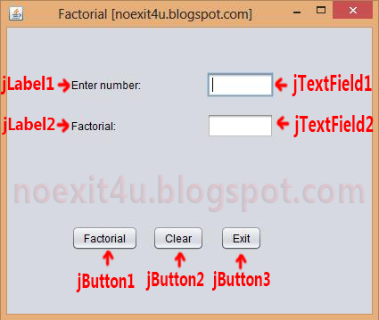 Java Program To Calculate Factorial Of A Given Number