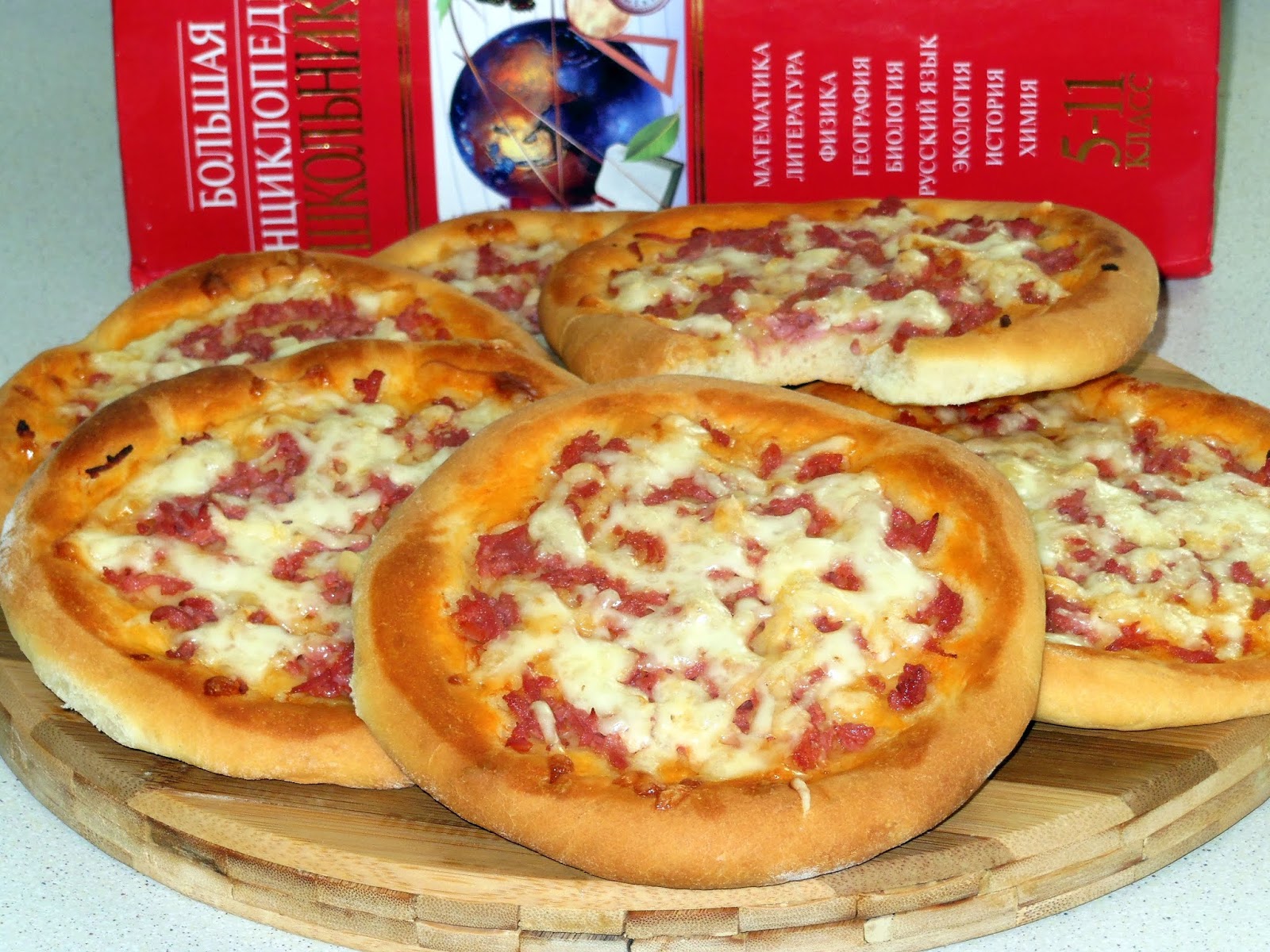 школьная пицца рецепт с фото в домашних фото 18