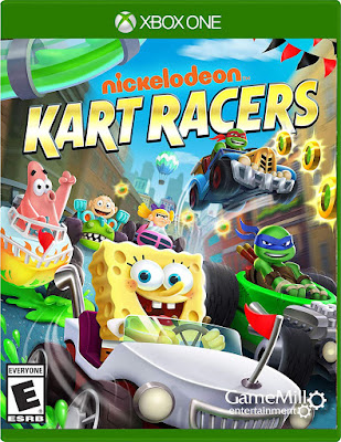 Nickelodeon Kart Racers Game Cover Xbox One