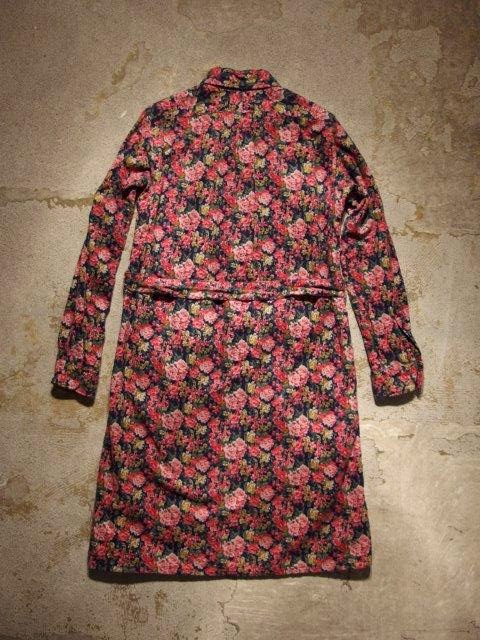 FWK by Engineered Garments "BD Shirt Dress in Blue Rose Flannel" Fall/Winter 2014 SUNRISE MARKET