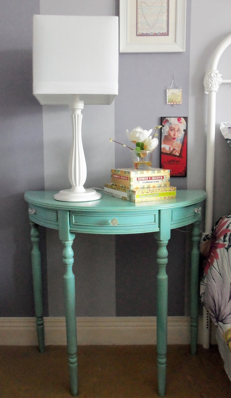 Larissa Hill Designs Console Table Spray Paint Makeover