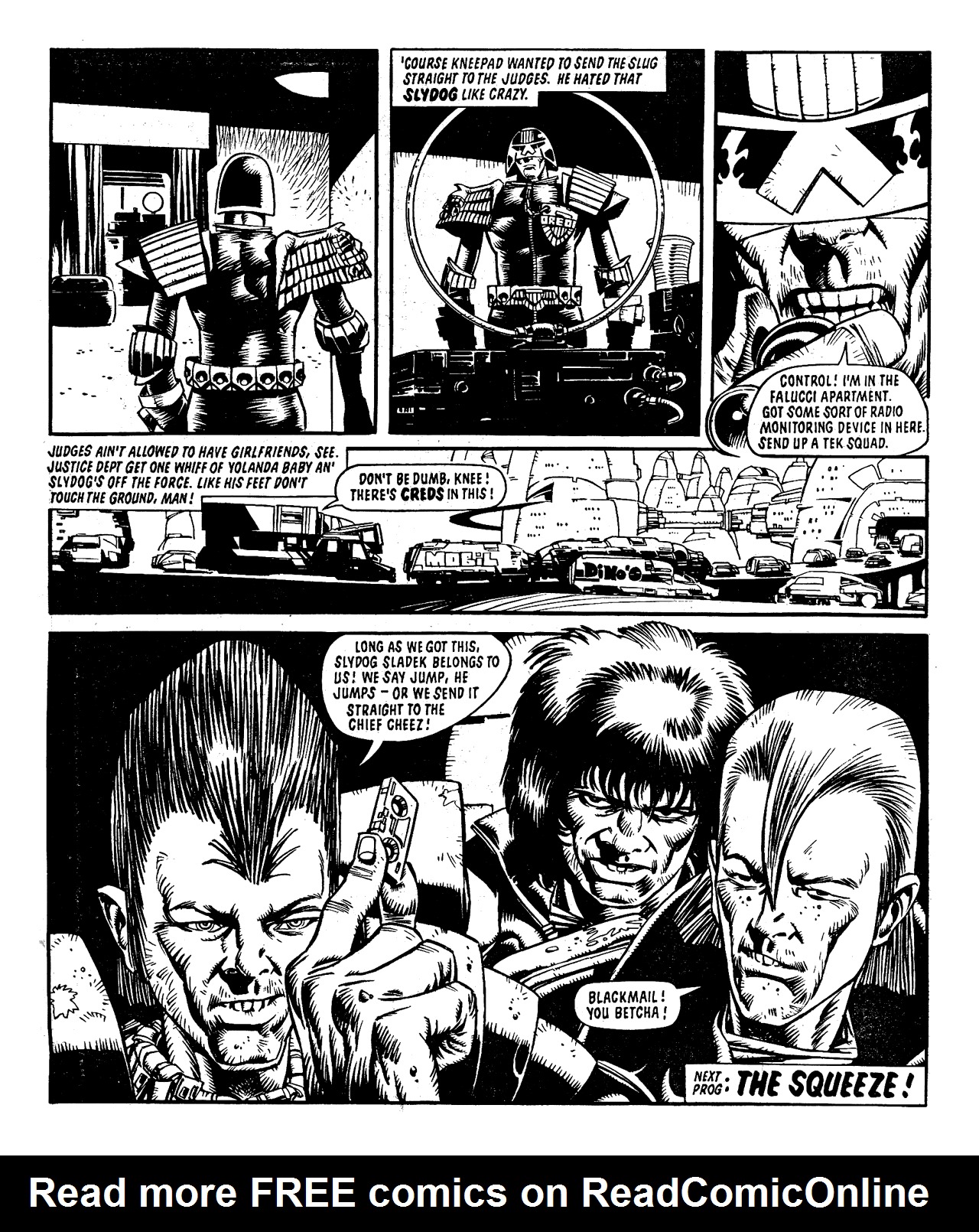 Read online Judge Dredd: The Complete Case Files comic -  Issue # TPB 9 (Part 2) - 122