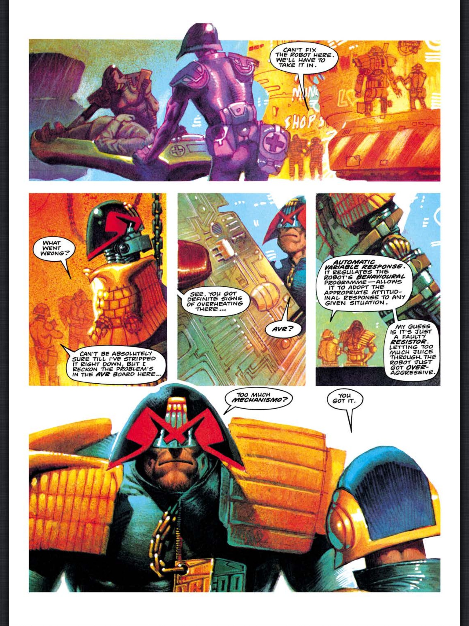 Read online Judge Dredd: The Complete Case Files comic -  Issue # TPB 18 - 197