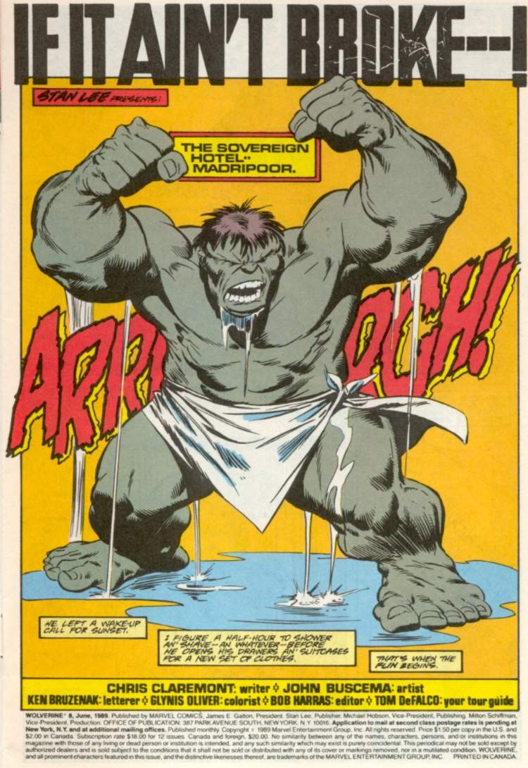 Wolverine (1988) Issue #8 #9 - English 1