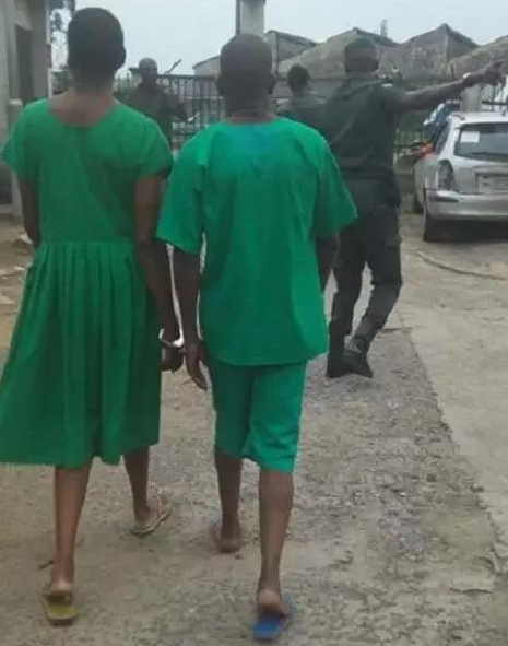 kemi olunloyo handcuffed