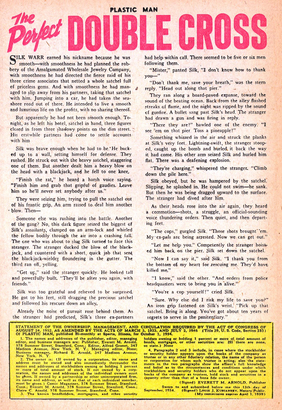 Read online Plastic Man (1943) comic -  Issue #53 - 16