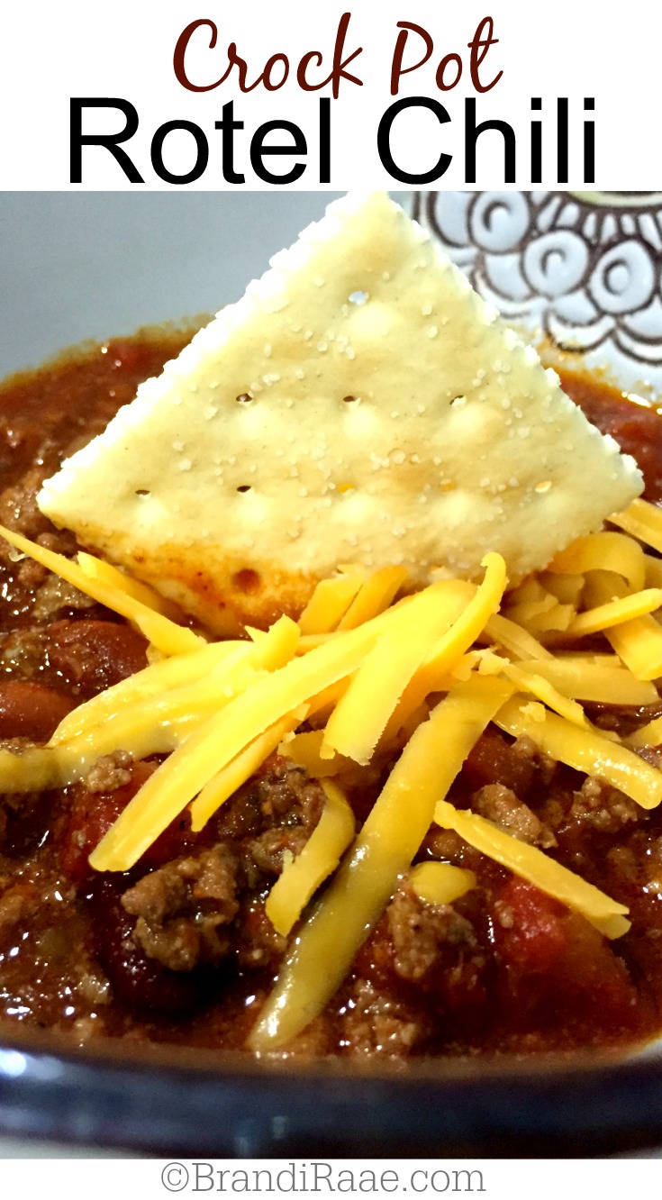 Brandi Raae Crockpot Rotel Chili