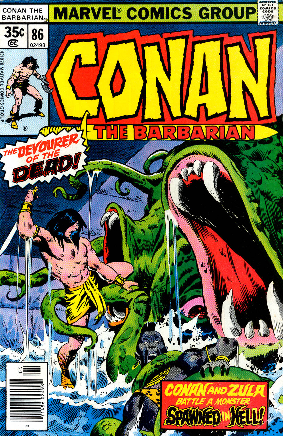 Read online Conan the Barbarian (1970) comic -  Issue #86 - 1