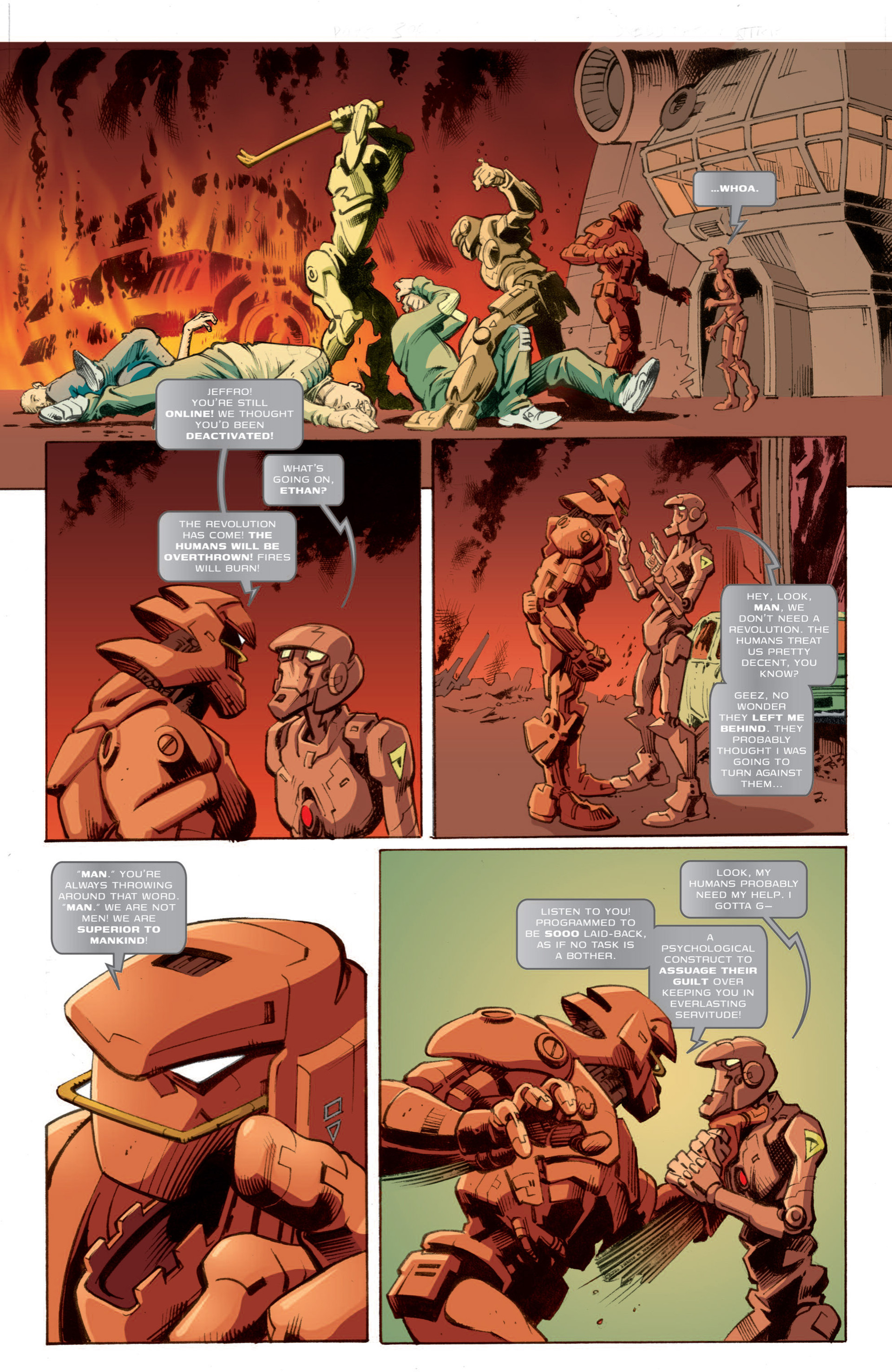 Read online Judge Dredd (2012) comic -  Issue #6 - 21