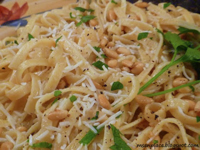 Pine Nut Brown Butter Pasta | Ms. enPlace