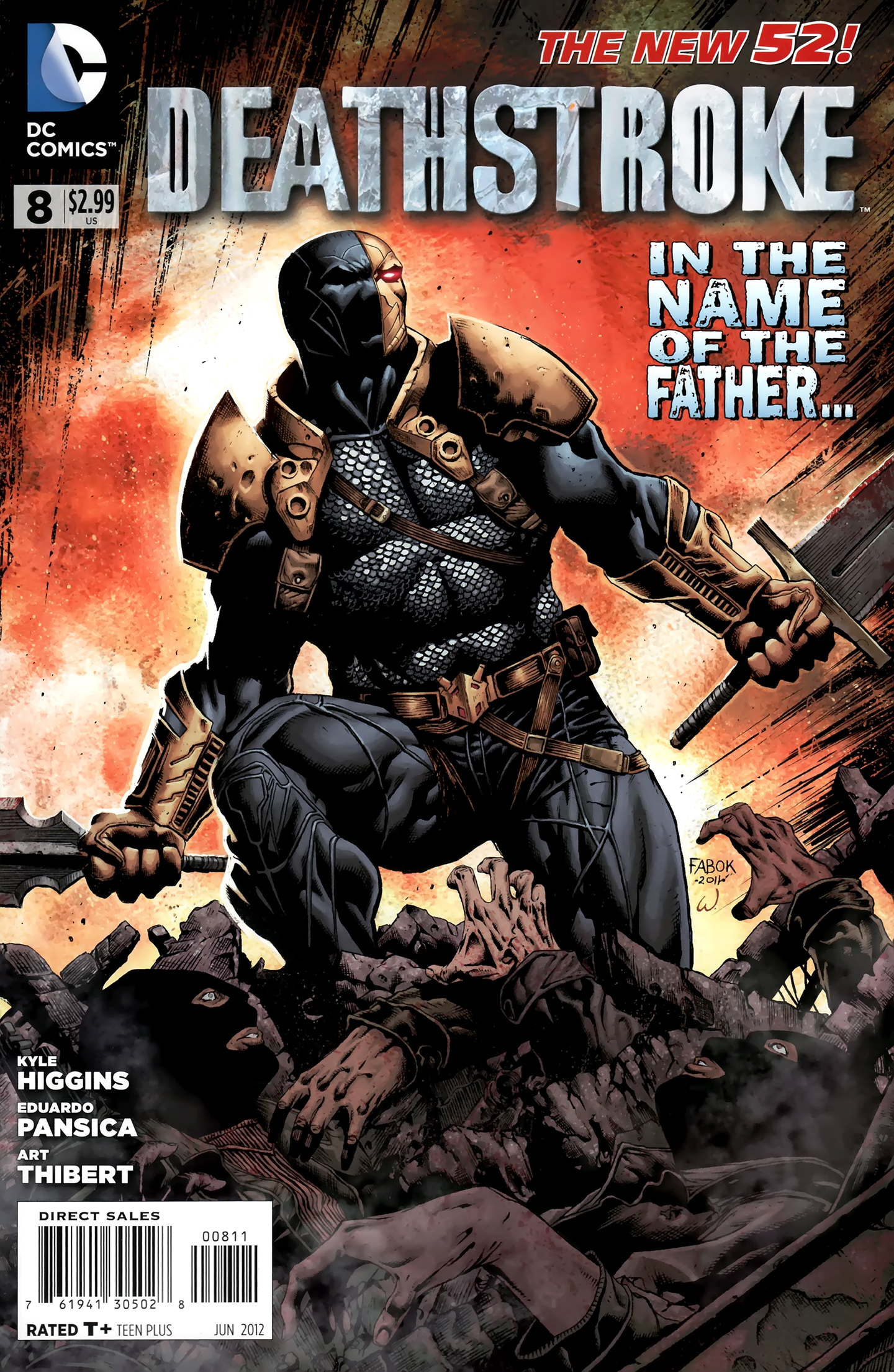 Read online Deathstroke (2011) comic -  Issue #8 - 1