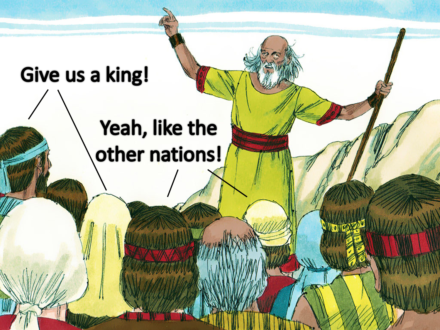 EKIDS 1st Grade Lessons February 19, 2017 God Rejects Saul as King