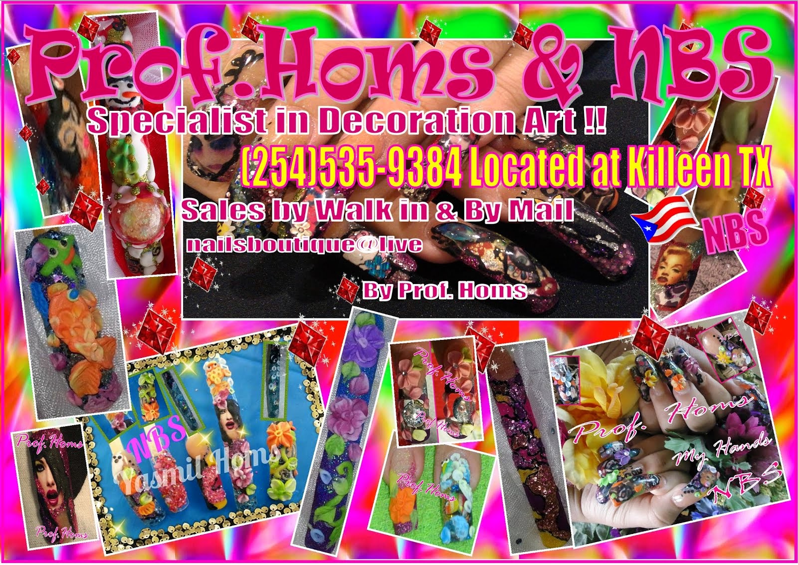 Yasmil Nails Salon 121 N 2nd St Killeen TX NailsBoutique Supply nos