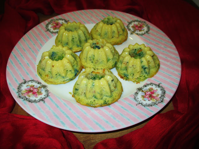 Muffins de Algas e Cogumelos com Sementes