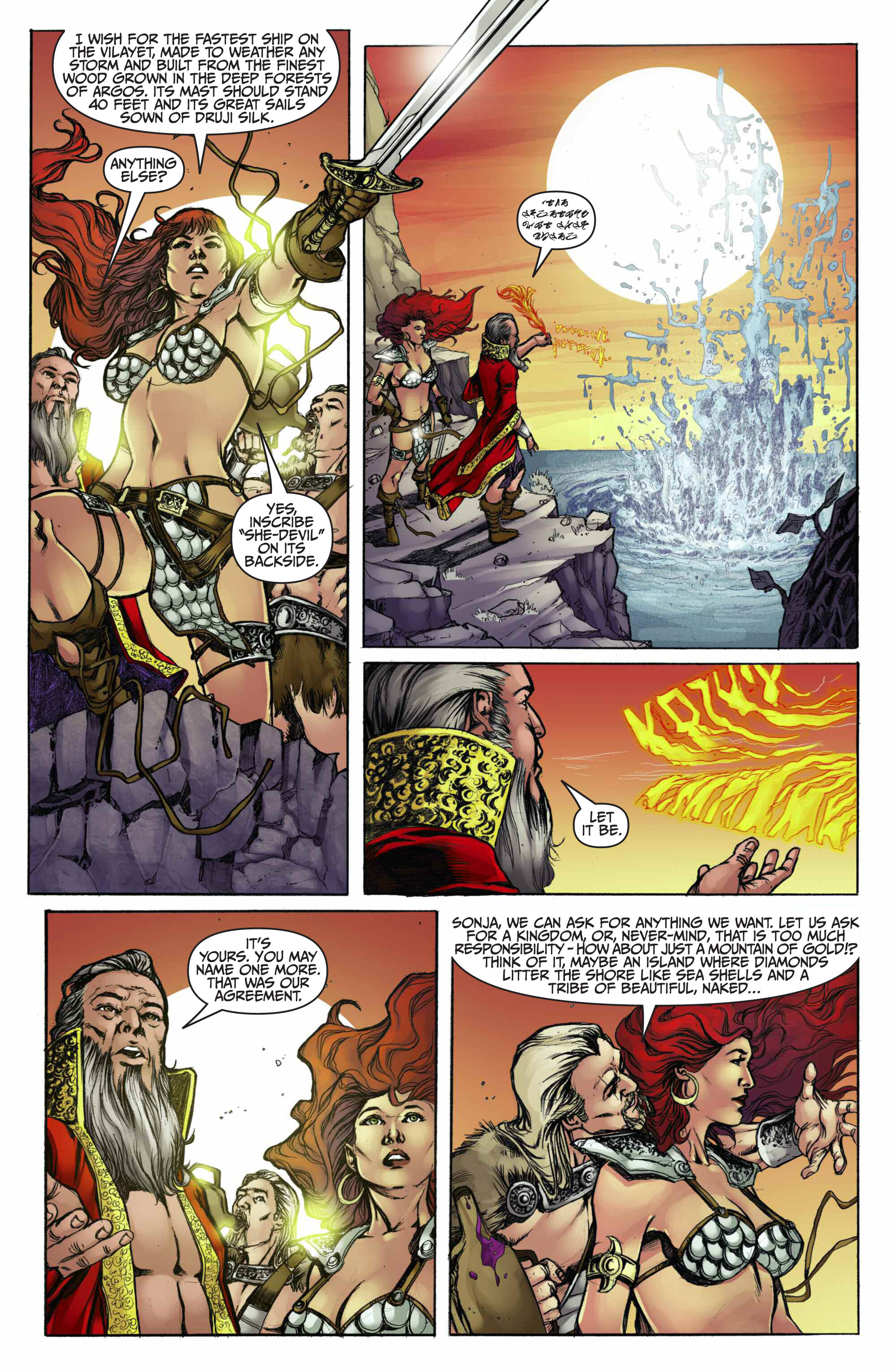 Read online Red Sonja (2013) comic -  Issue #100 - 44