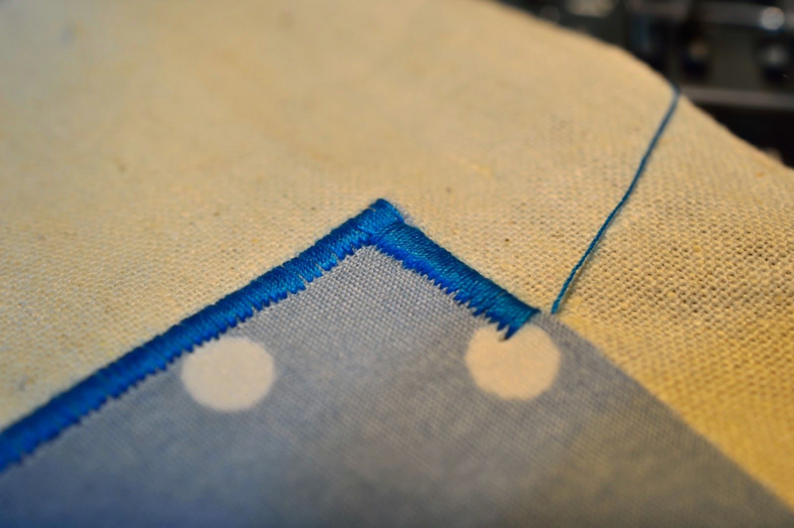 Machine applique using zigzag stitch Projects by Jane