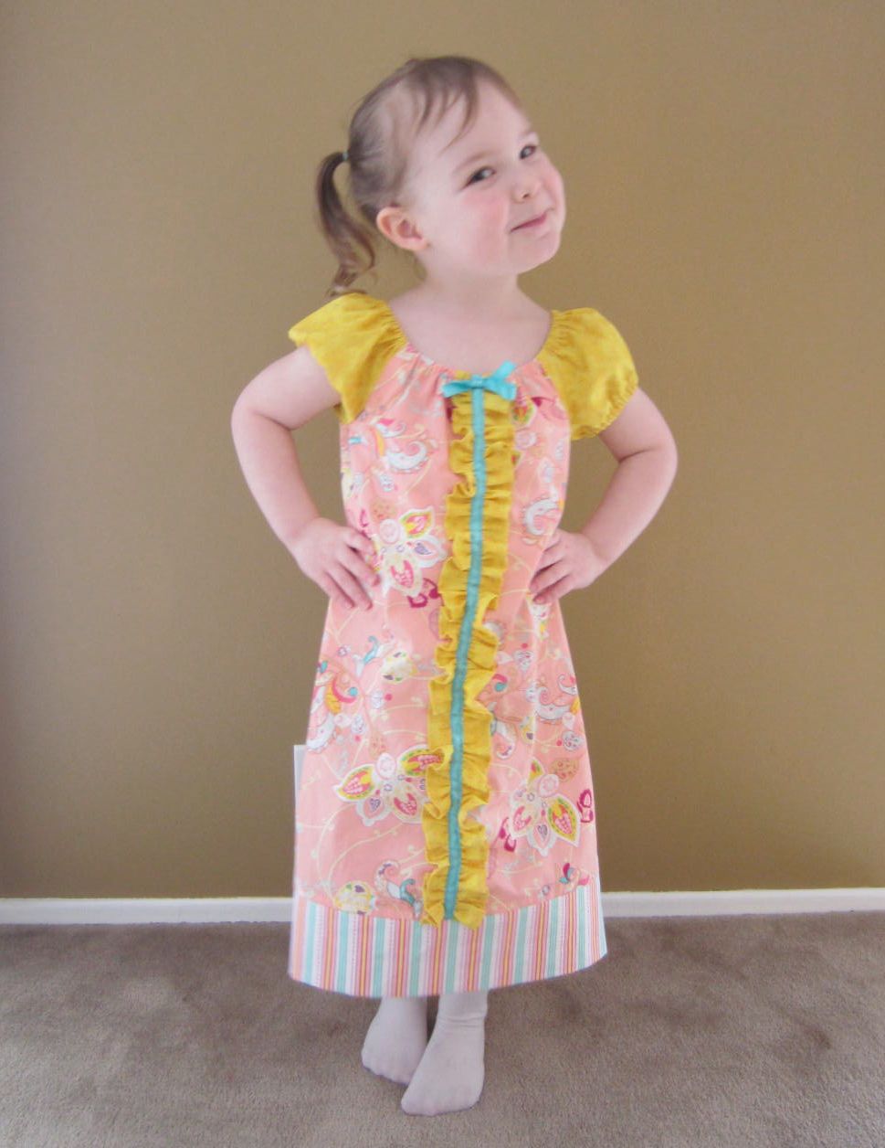 Rhapsody of Cacophony: Ruffle Peasant Dress for Mady